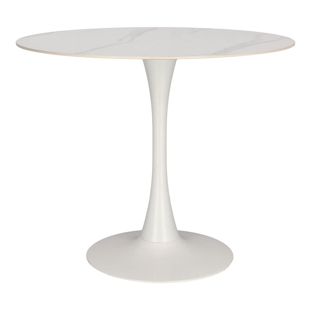 Fernity Stôl Simplet Skinny Premium Stone White 90 cm